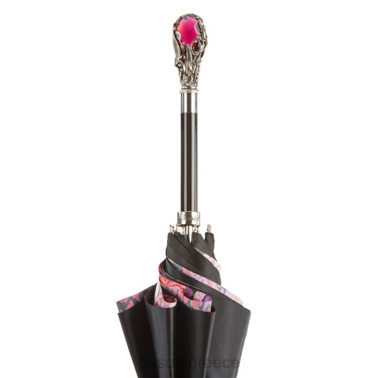 ομπρέλα | PASOTTI 189n 58112-65 w68 - πολυτελής κόκκινη ομπρέλα πολύτιμων λίθων 2N6B8533 γυναίκες